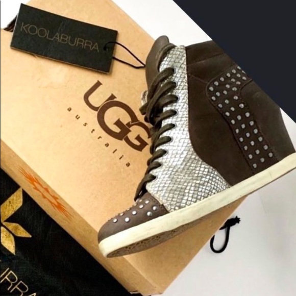 koolaburra wedge sneakers